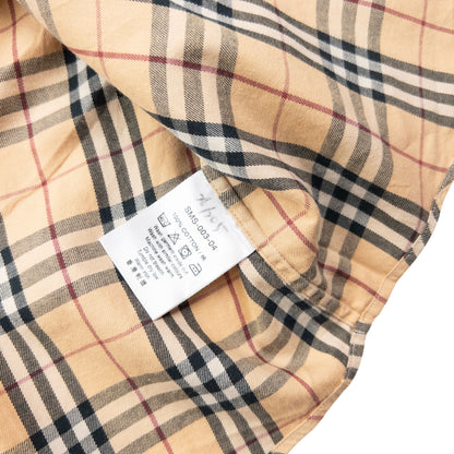Vintage 2000s Burberry Nova Check Long Sleeve Button Up Shirt Size L