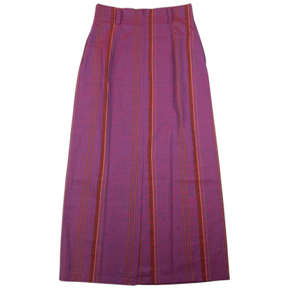 Vintage Yohji Yamamoto Striped Maxi Skirt Womens Size W28