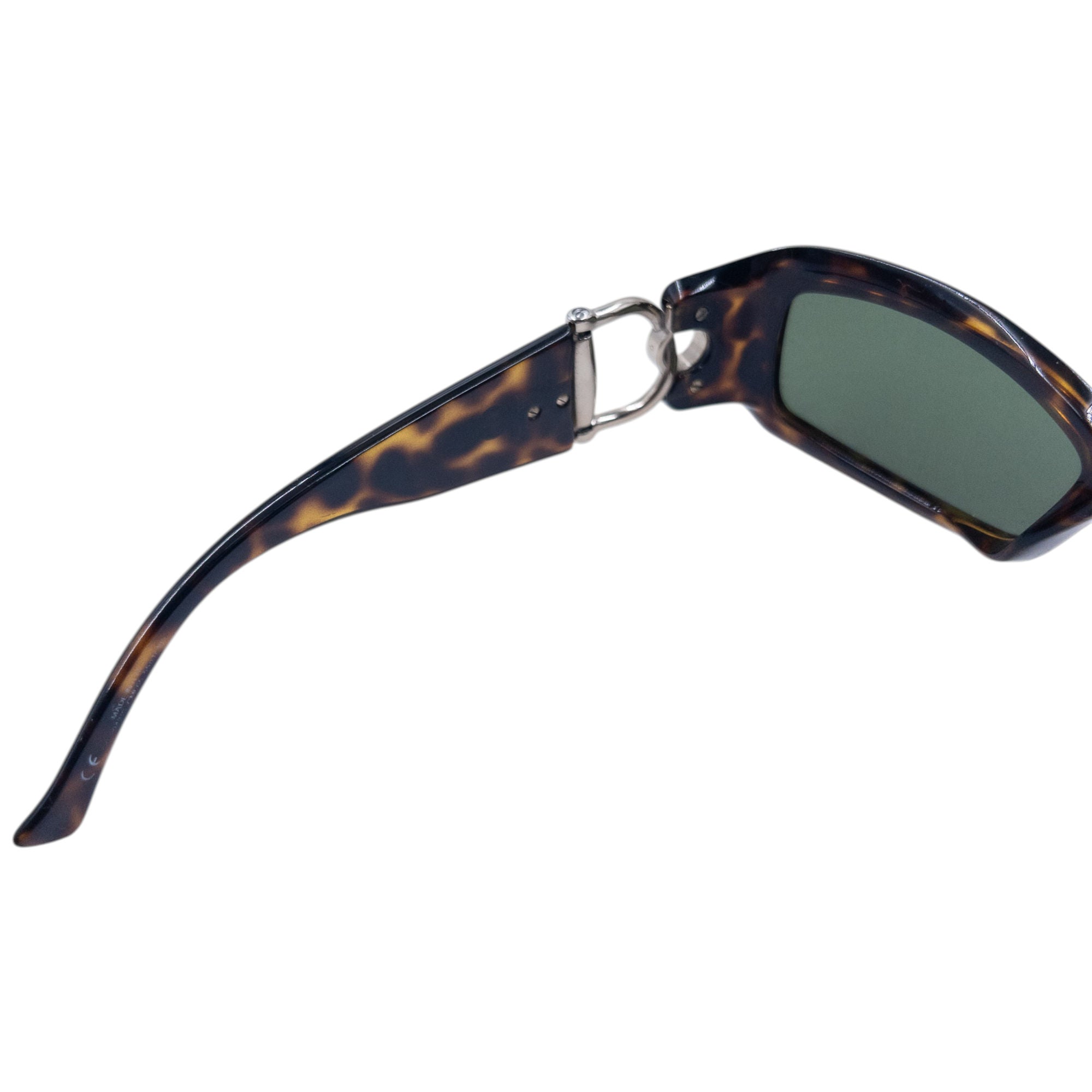 Vintage Gucci Horse Bit Tortoise Shell Sunglasses