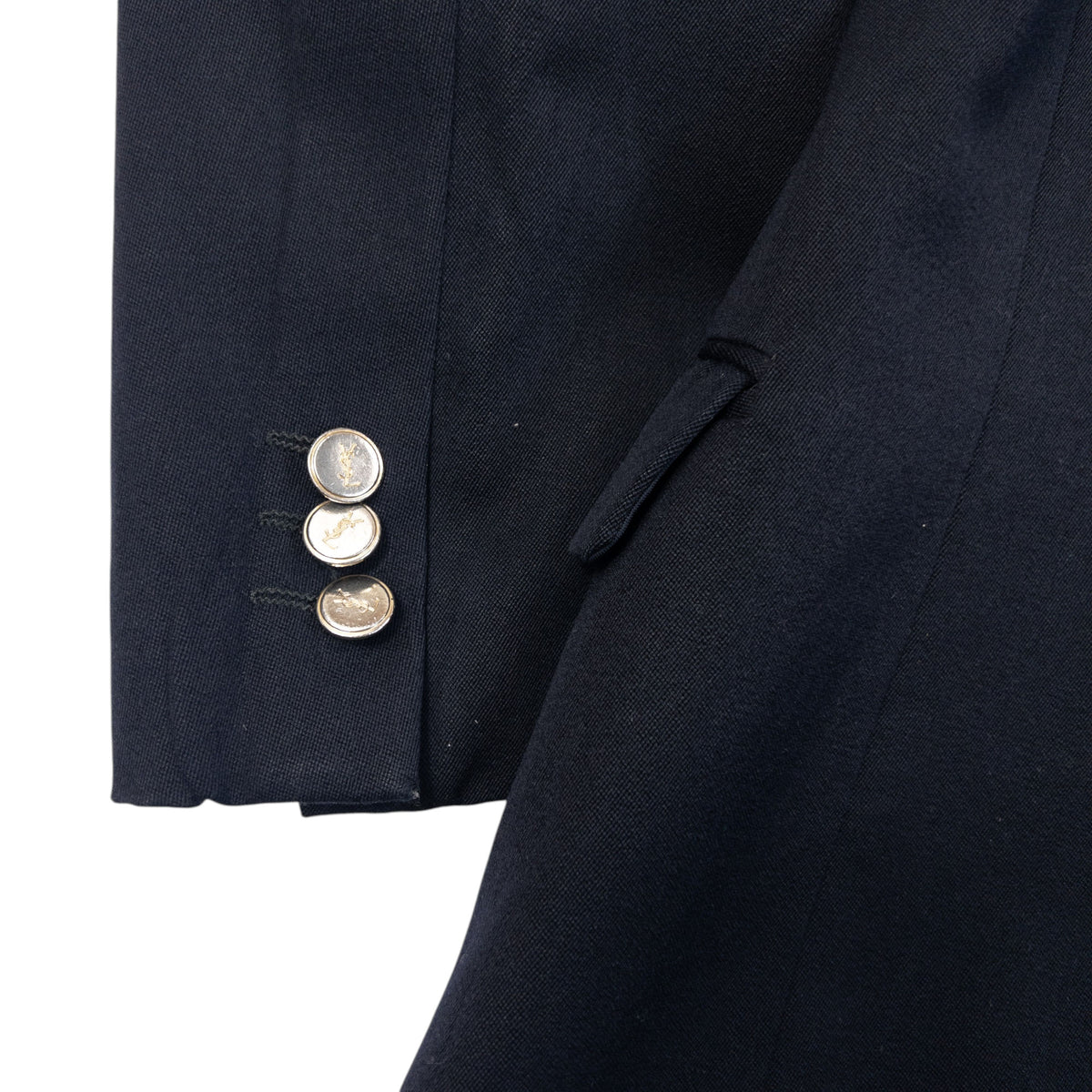 Vintage 80s YSL Yves Saint Laurent Blazer Jacket Womens Size XL