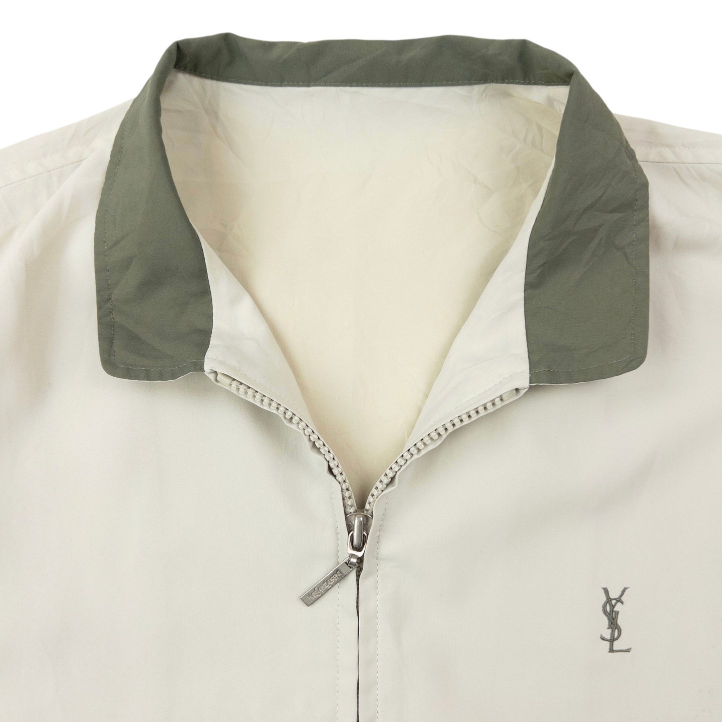 Vintage 90s YSL Yves Saint Laurent Harrington Jacket Size M