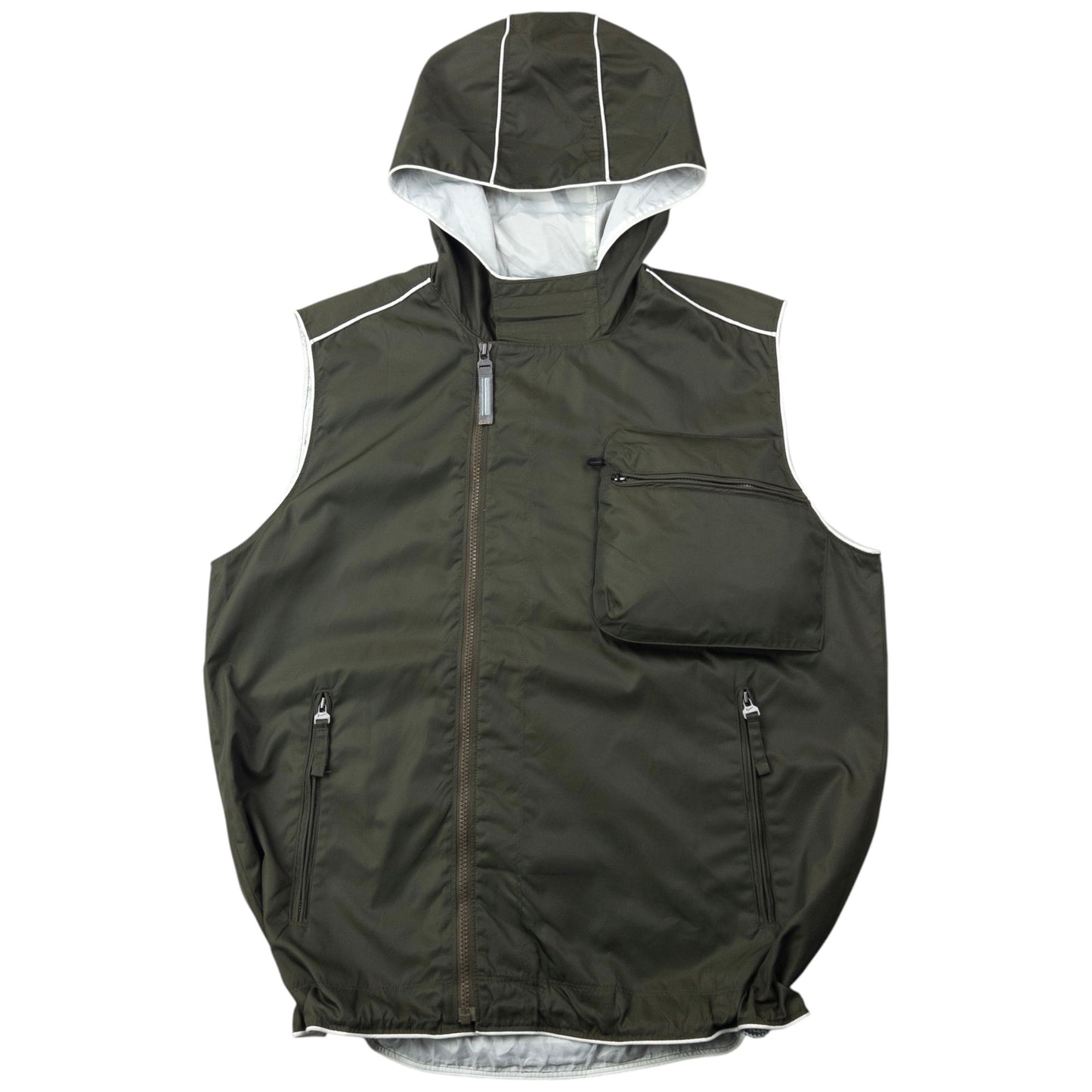 Vintage 2000s Nike Zip Up Gilet Size L