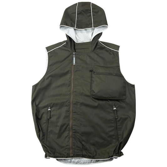 Vintage 2000s Nike Zip Up Gilet Size L