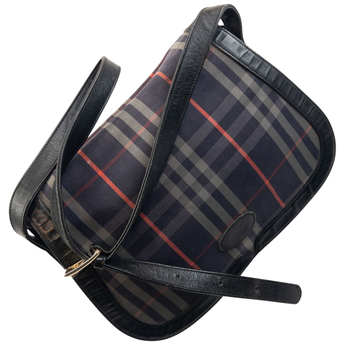 Vintage 90s Burberry Nova Check Crossbody Bag