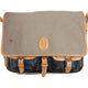 Vintage 80s CP Company Leather Messenger Crossbody Bag