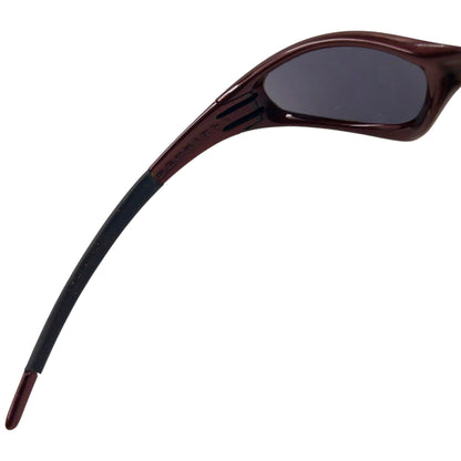 Vintage 1996 Oakley Straight Jacket Blood/Black Iridium