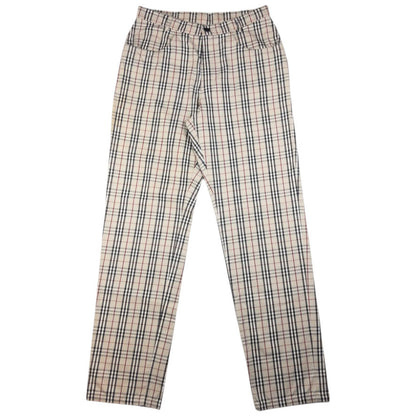 Vintage Burberry Nova Check Trousers Size W31