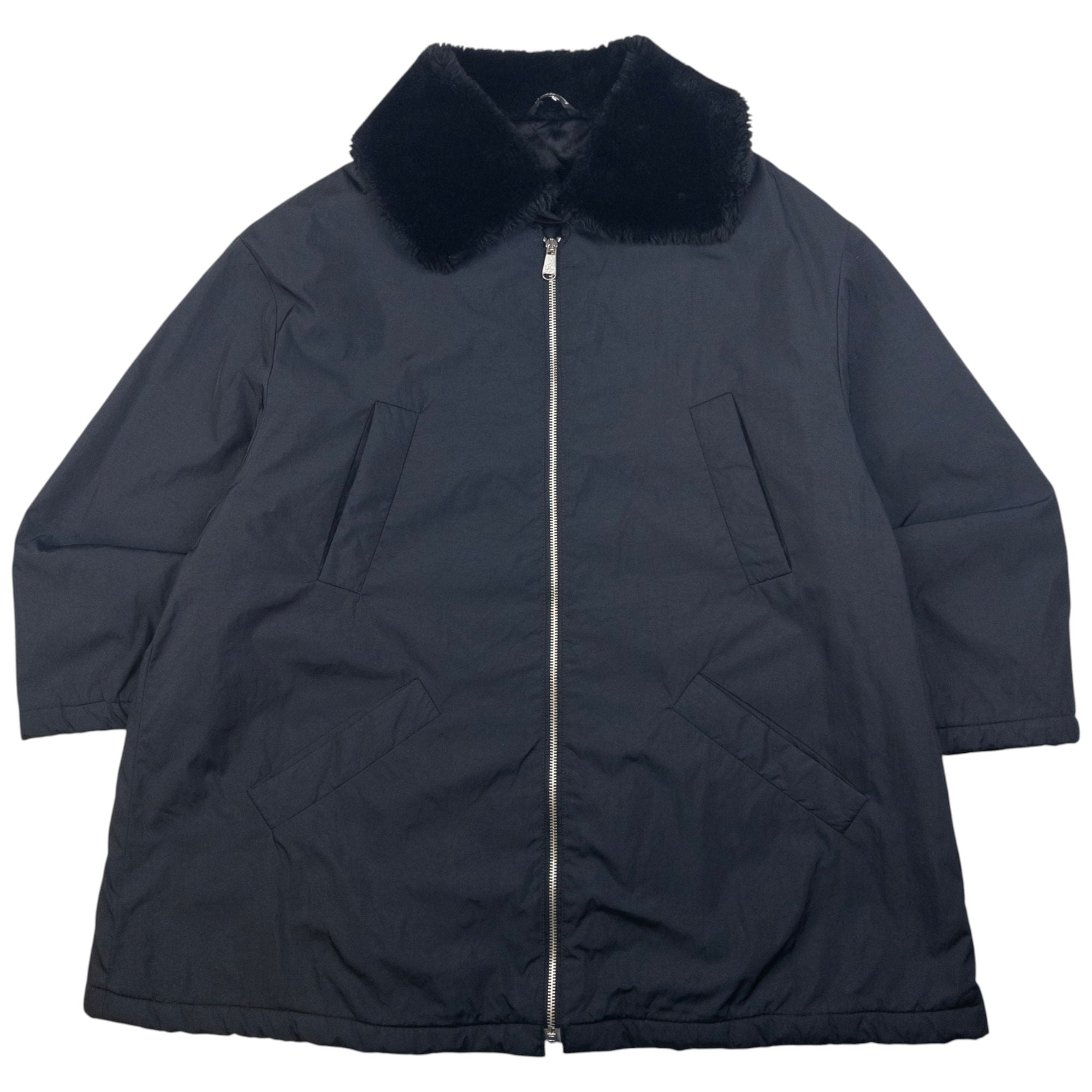 Vintage Dolce & Gabbana Fur Collar Jacket Size XL