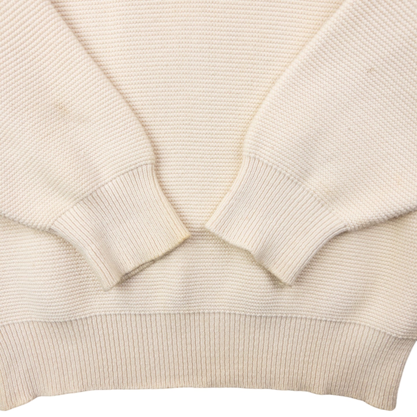 Vintage 90s Burberry Embroidered Knit Jumper Size M