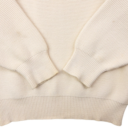 Vintage 90s Burberry Embroidered Knit Jumper Size M