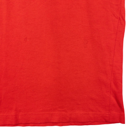 Vintage 90s Burberry Embroidered T Shirt Size M