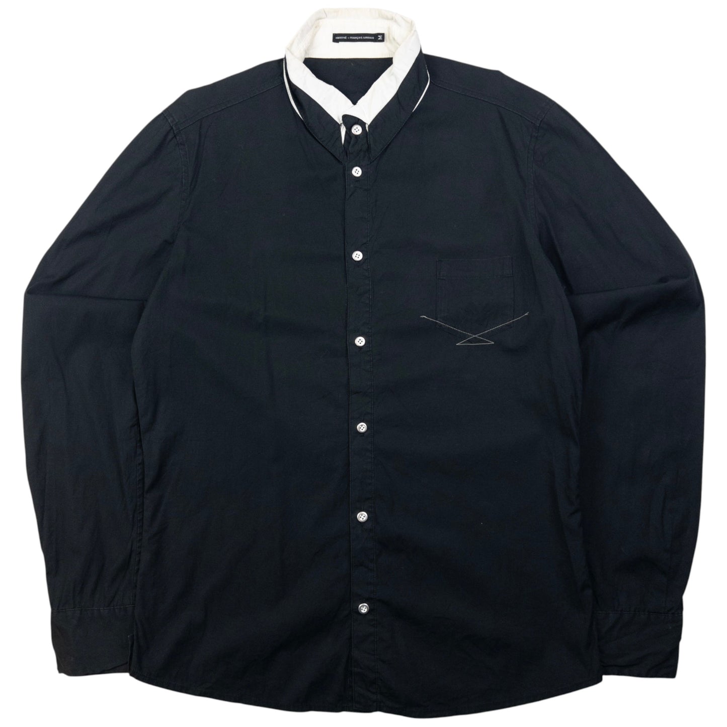 Vintage Marithe + Francois Girbaud Long Sleeve Button Up Shirt Size M