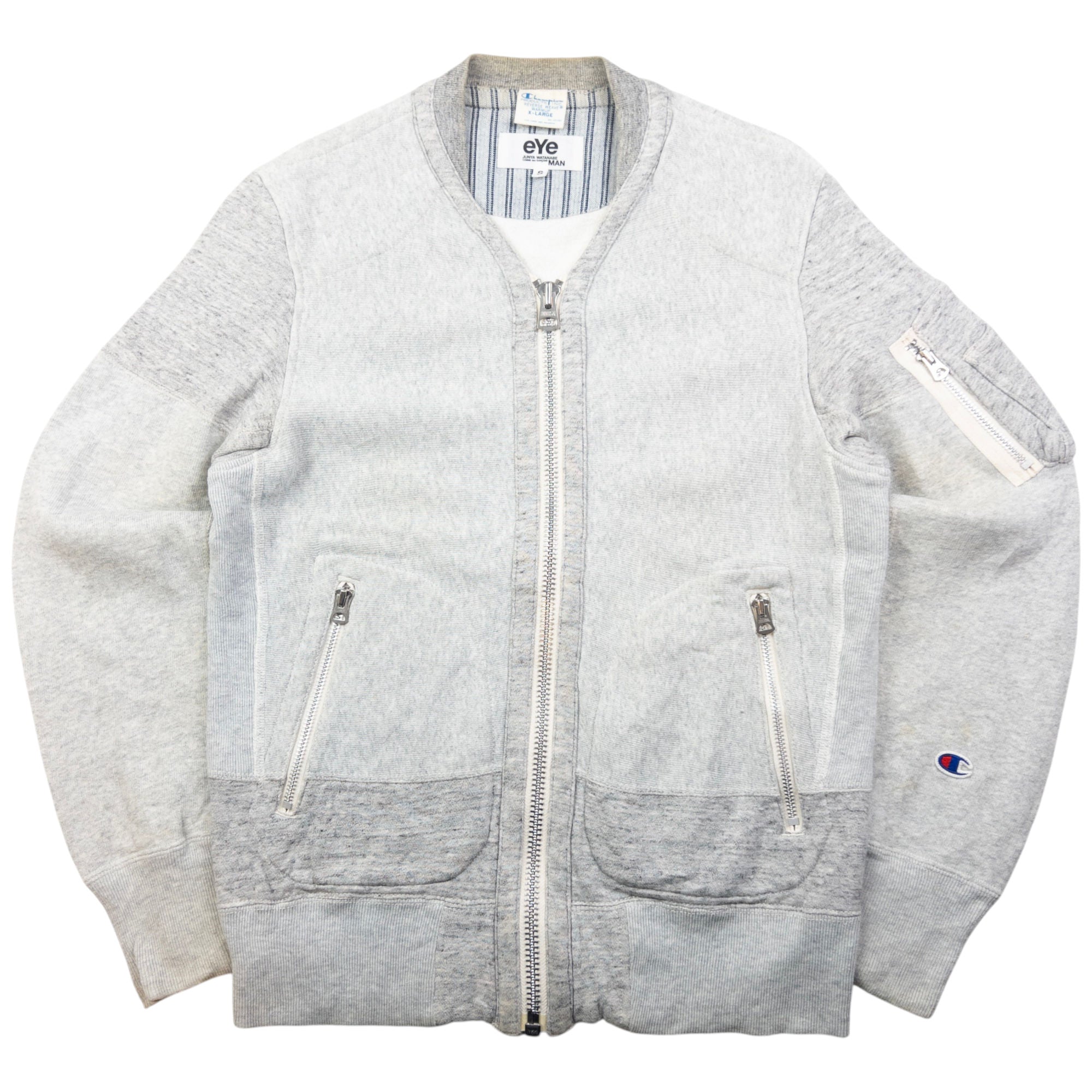 Vintage eYe Junya Watanabe X Comme Des Garçons MAN X Champion Jacket Size S