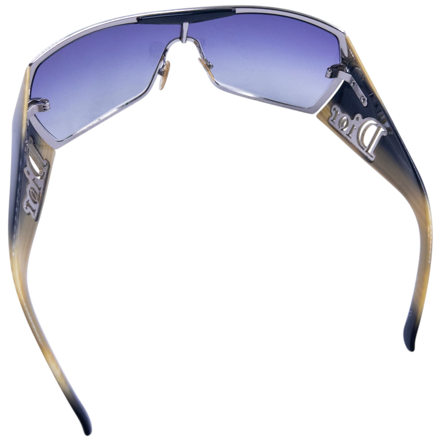 Vintage 2000s Dior Gaucho 1 Shield Sunglasses