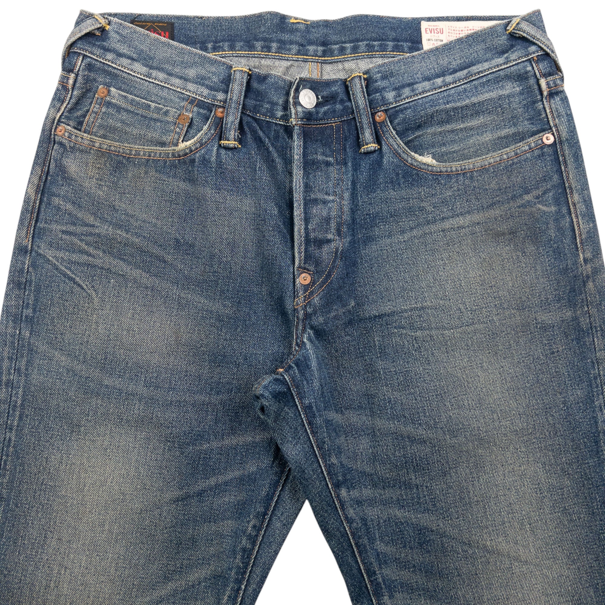 Vintage Evisu Double Gull Japanese Denim Jeans Size W32