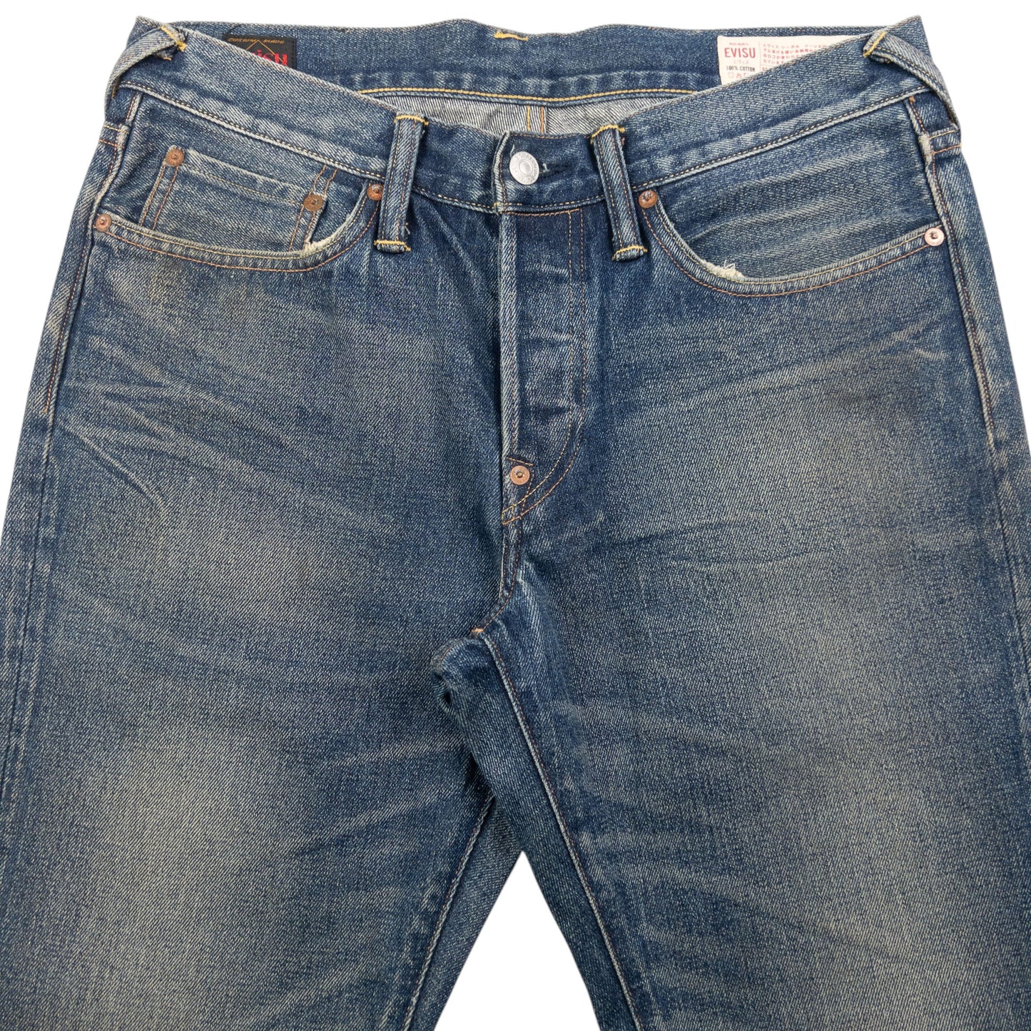 Vintage Evisu Double Gull Japanese Denim Jeans Size W32