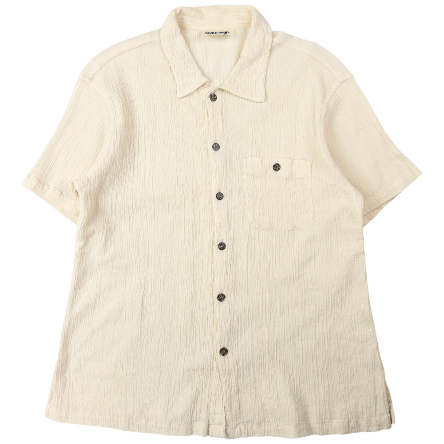 Vintage Hai Sporting Gear By Issey Miyake Short Sleeve Button Up Shirt Size S