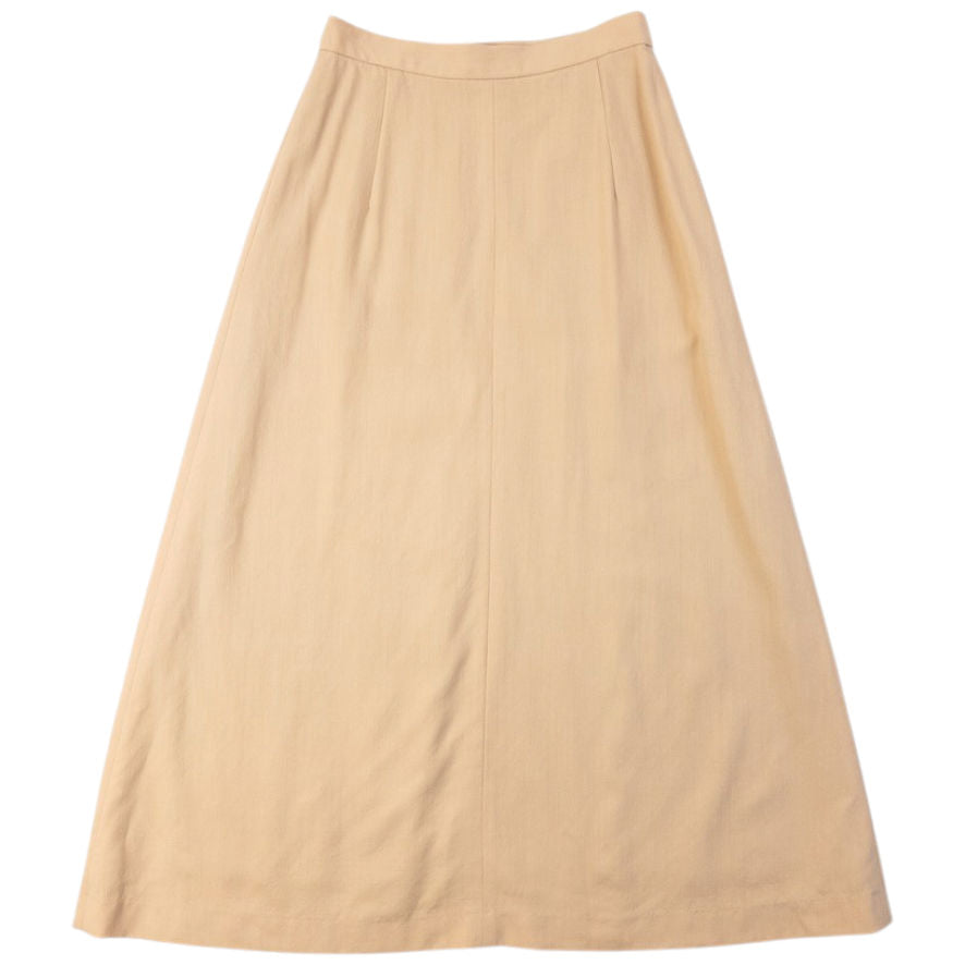 Vintage 90s Yohji Yamamoto I Wish Wrap Skirt in beige, photo 2