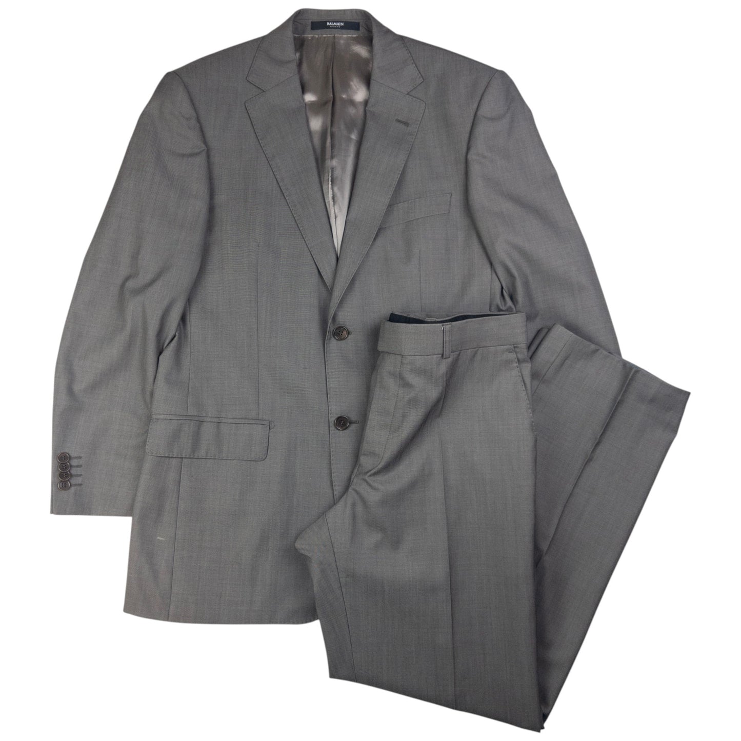 Vintage Balmain Homme Jacket & Trousers Suit Set Size L