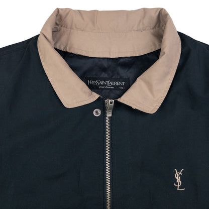 Vintage YSL Yves Saint Laurent Harrington Jacket Size XL