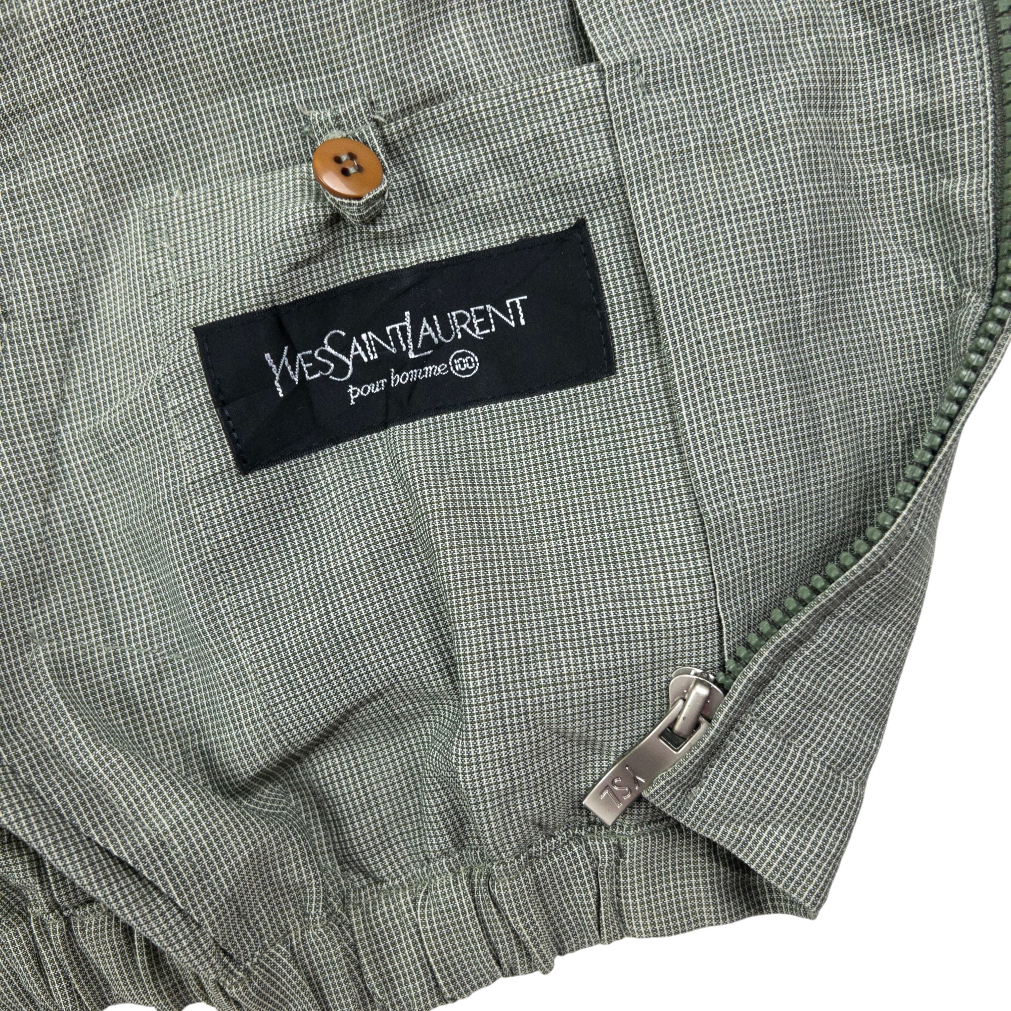Vintage YSL Yves Saint Laurent Harrington Jacket Size M