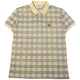 Vintage 90s Burberry Nova Check Polo Shirt Size M