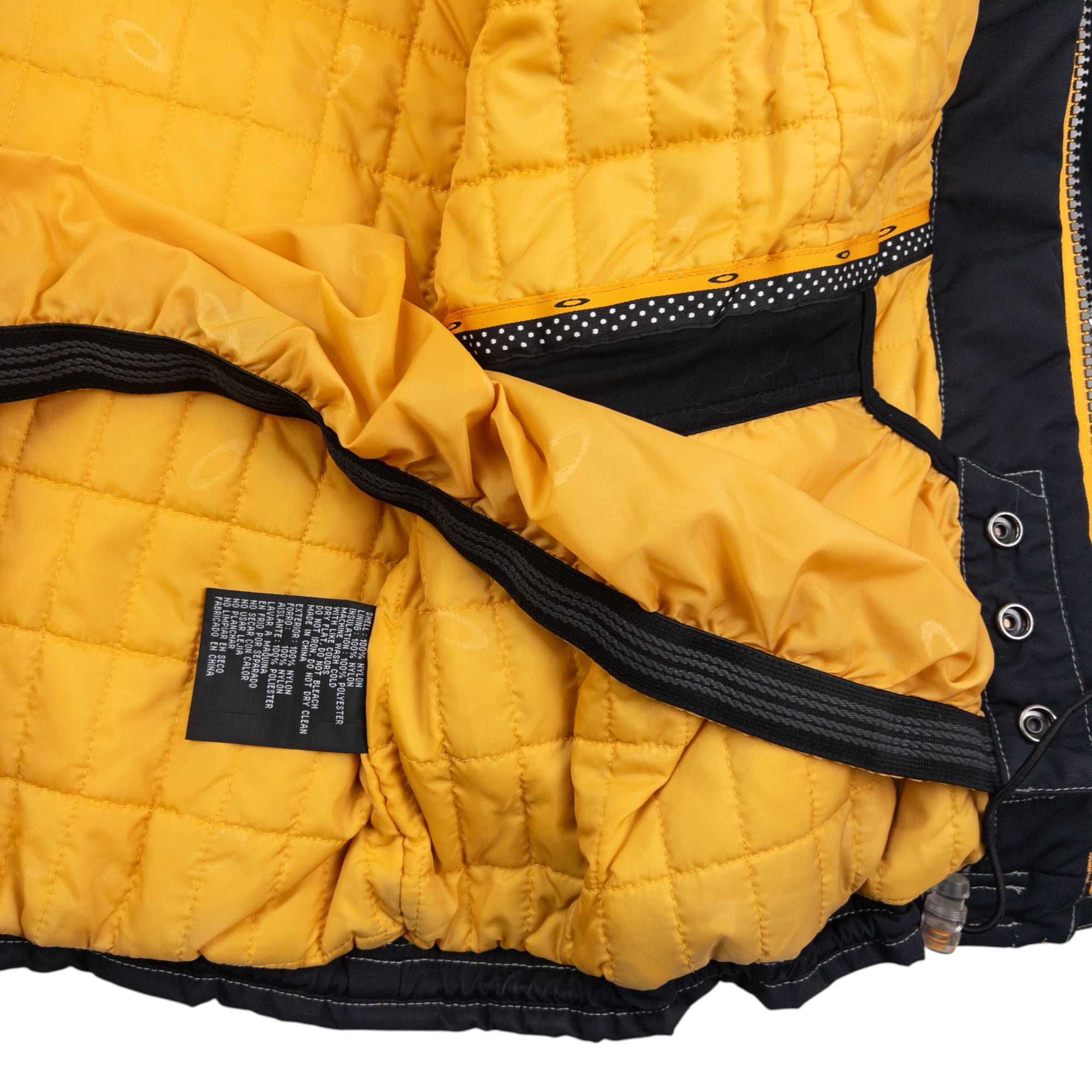 Vintage Oakley Zip Up Snowboarding Jacket Size XL