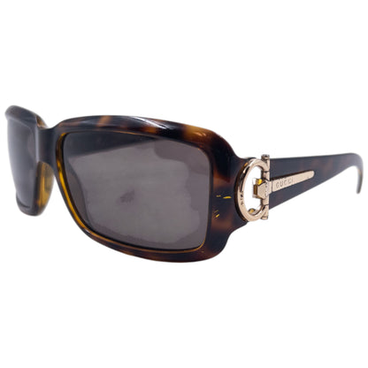 Vintage 2008 Gucci Horse Bit Tortoise Shell Sunglasses