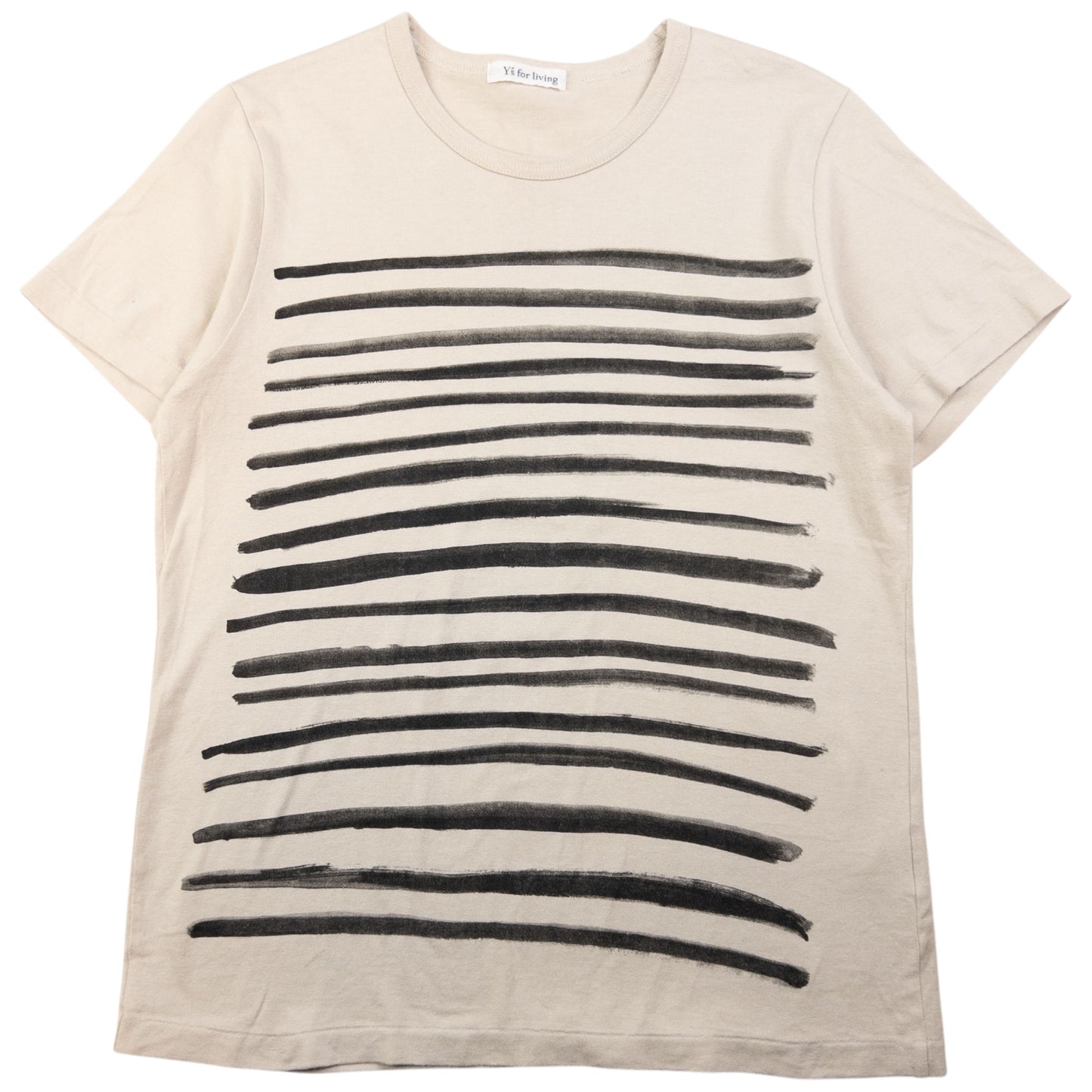 Vintage Yohji Yamamoto Paint Stripe T Shirt Womens Size S