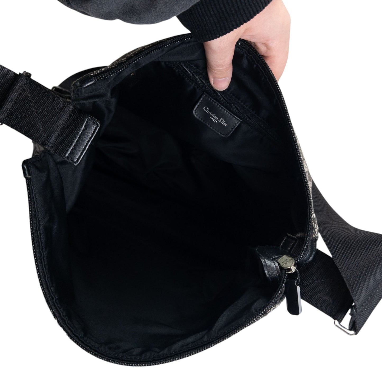 Vintage Dior Monogram Crossbody Bag