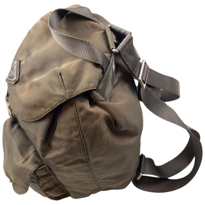 Vintage 2000s Prada Cargo Bucket Backpack