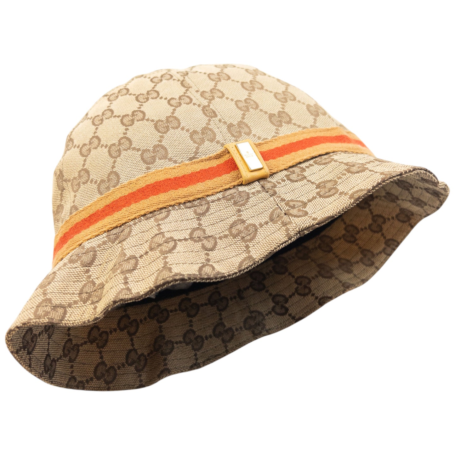 Vintage 2000s Gucci Monogram Bucket Hat Size M