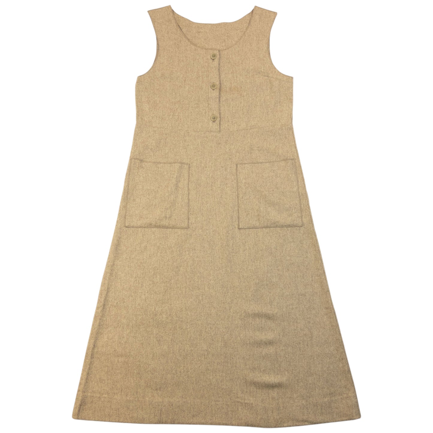 Vintage 90s Yohji Yamamoto Wool Dress Womens Size S