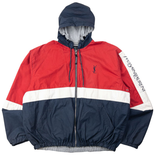 Vintage 90s YSL Yves Saint Laurent Zip Up Jacket Size L