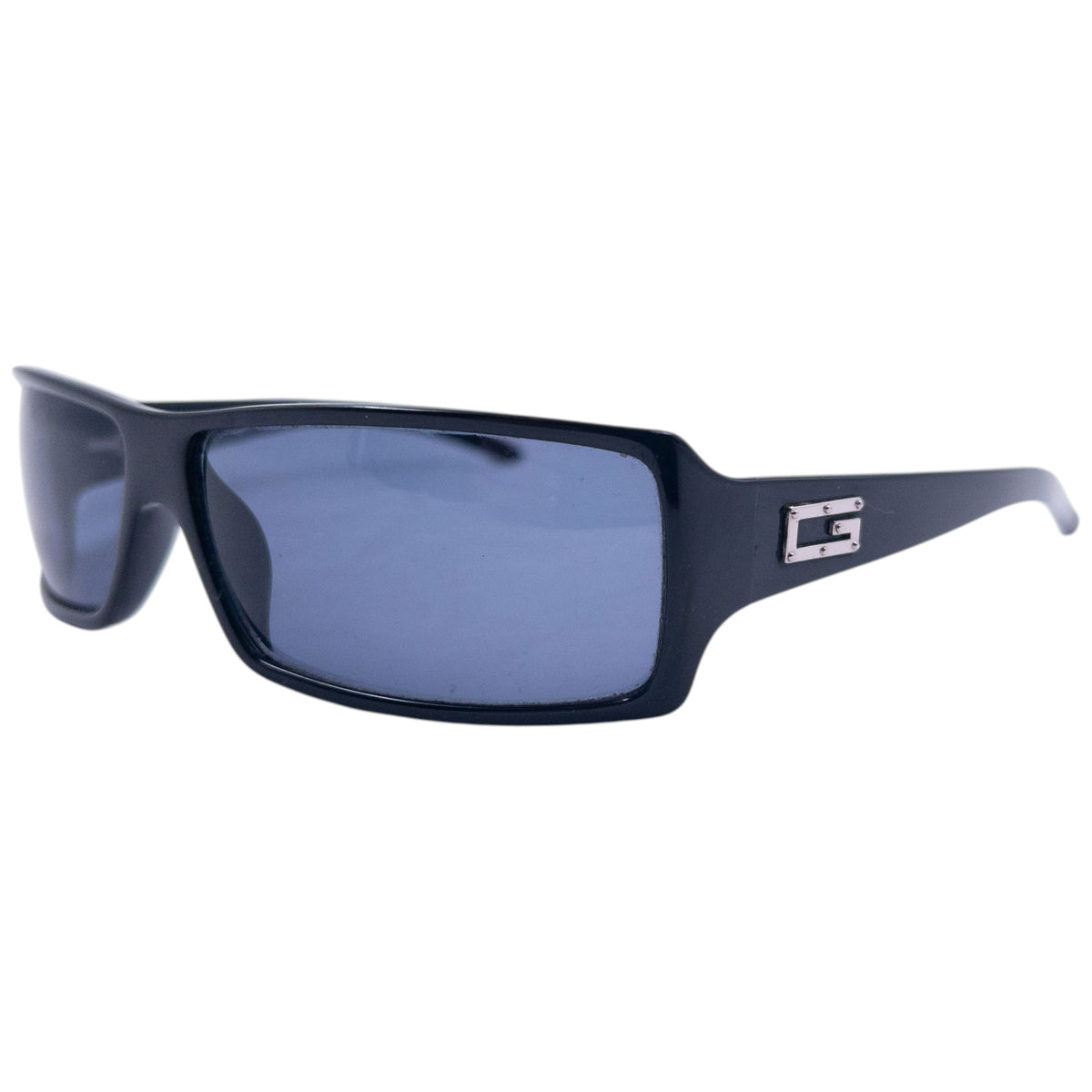 Vintage 1999 Gucci By Tom Ford Sunglasses in black, studded logo detail