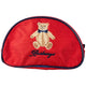 Vintage 90s Burberry Embroidered Teddy Bear Zip Pouch