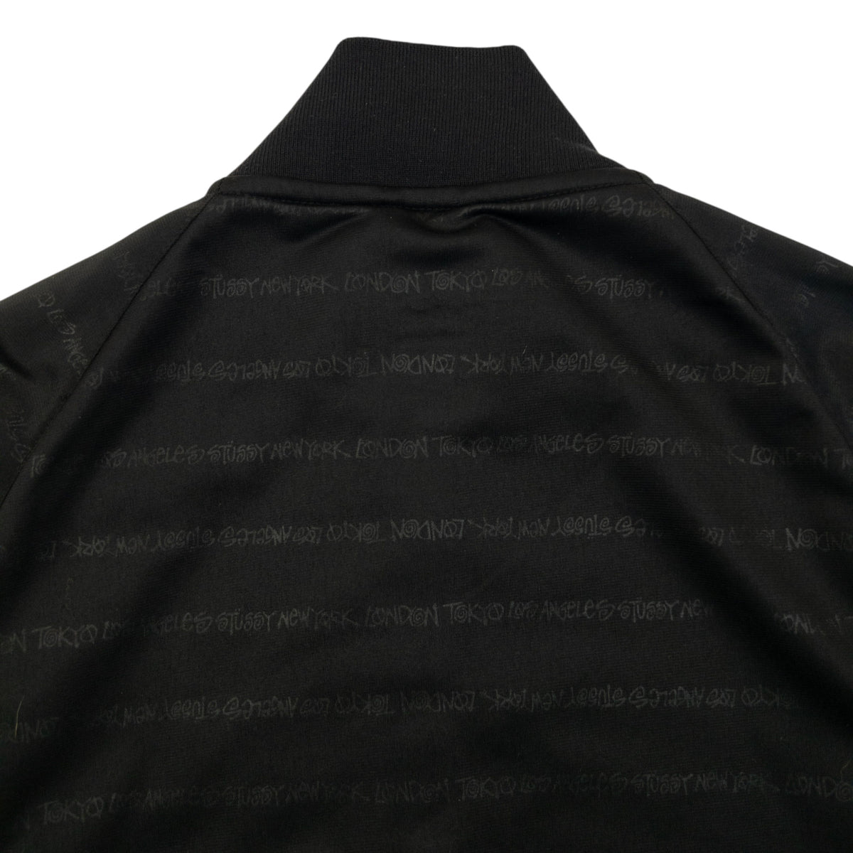 Vintage Stussy Monogram Track Jacket Size M