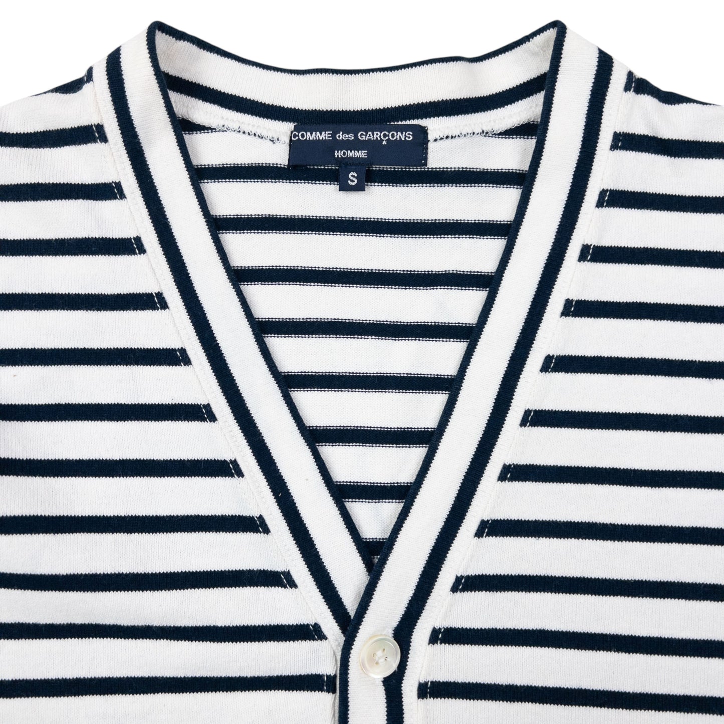 Vintage Comme Des Garçons HOMME Striped Cardigan Size S