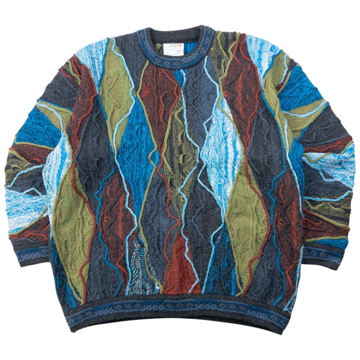 Vintage 80s Coogi Knit Jumper Size L