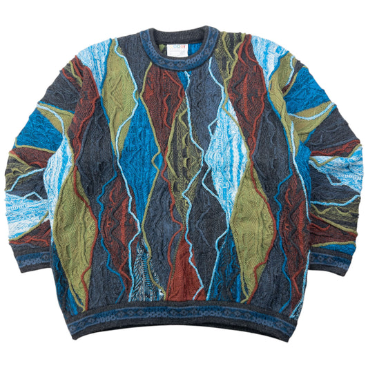 Vintage 80s Coogi Knit Jumper Size L