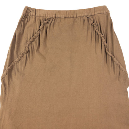 Vintage 2000s Issey Miyake Ruched Midi Skirt Womens Size L