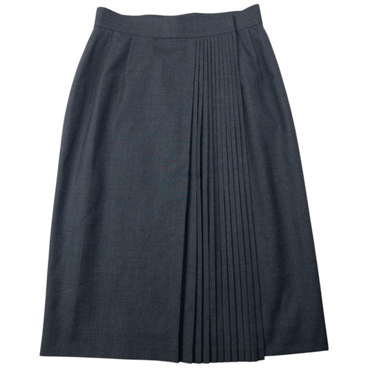 Vintage 90s Dior Pleated Wrap Skirt Womens Size W26