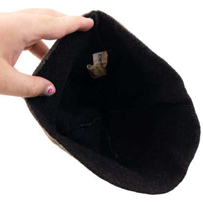 Vintage 2000s Emporio Armani Embroidered Wool Beanie Hat