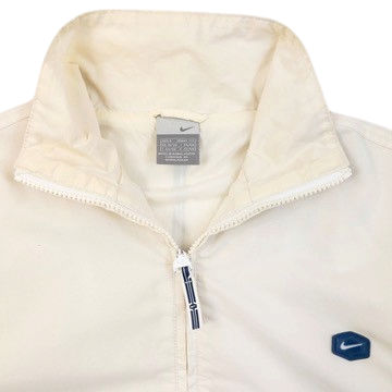 Vintage 2000s Nike Hex Zip Up Jacket in white, photo 3