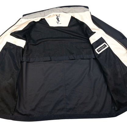 Vintage YSL Yves Saint Laurent Zip Up Jacket Size XL