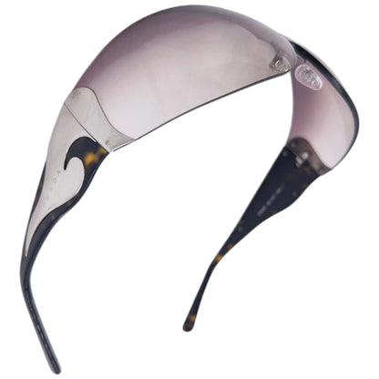 Vintage 2000s Prada Tortoise Shell Swirl Sunglasses