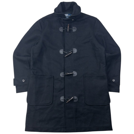 Vintage 90s Polo Ralph Lauren Wool Duffle Jacket Size M