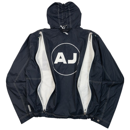 Vintage 2000s Armani Jeans Full Zip Ventilated Jacket Size S