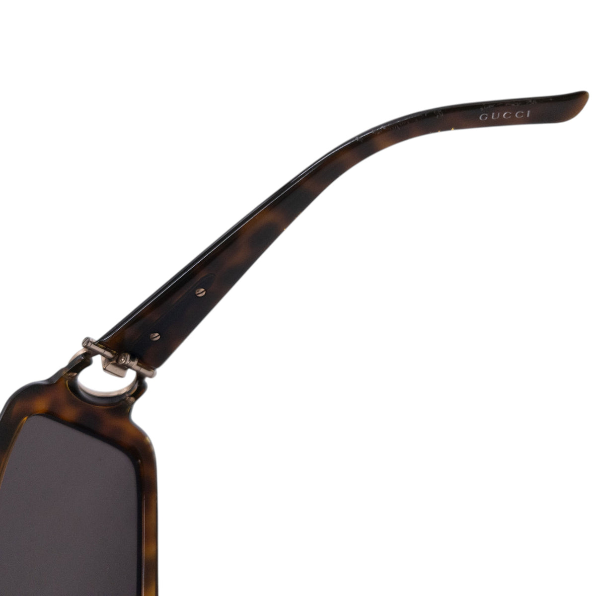 Vintage 2008 Gucci Horse Bit Tortoise Shell Sunglasses