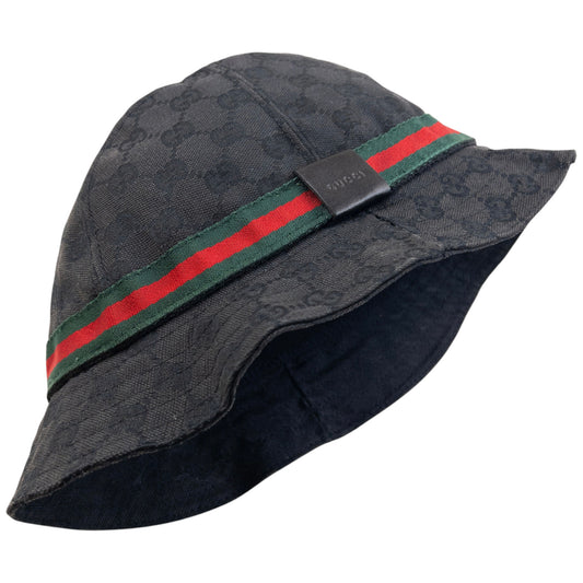 Vintage 2000s Gucci Monogram Bucket Hat Size L